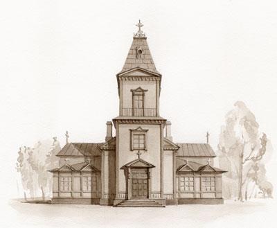 Храм в Яльгелево