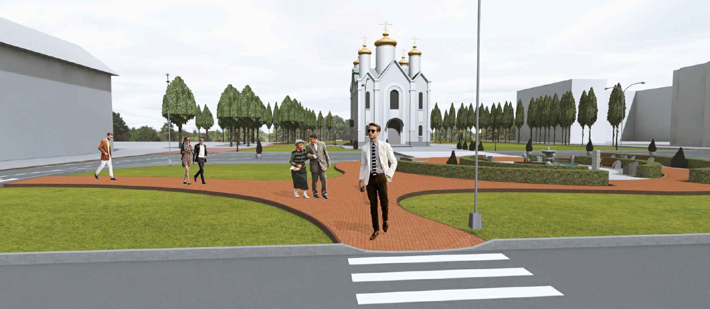 Площадь у храма