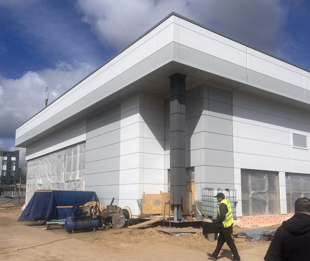 Строительство столовой для сотрудников АО «АКРИХИН»